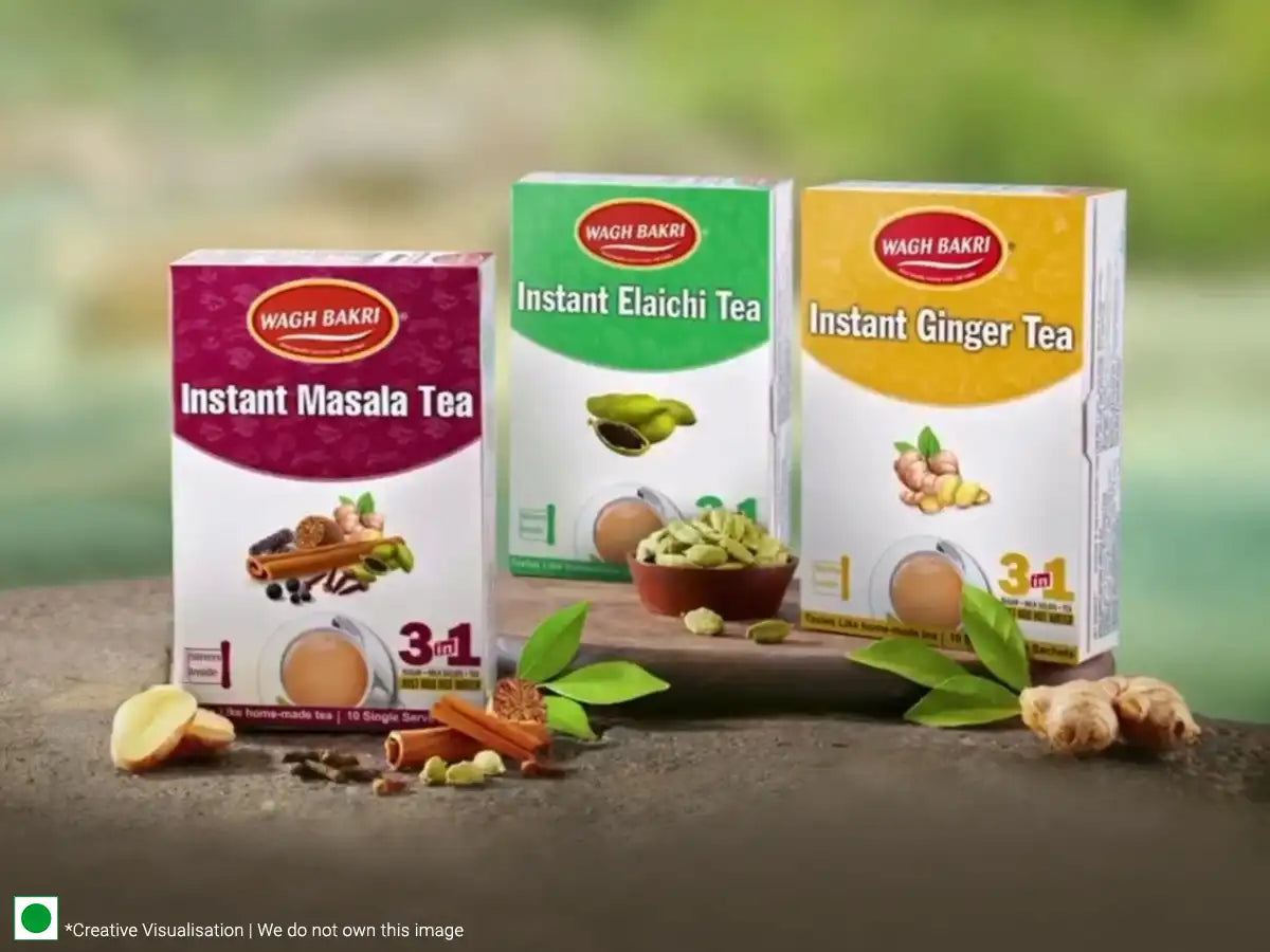 A flavorful blend of instant masala, elaichi, ginger tea perfect for a quick and convenient beverage option
