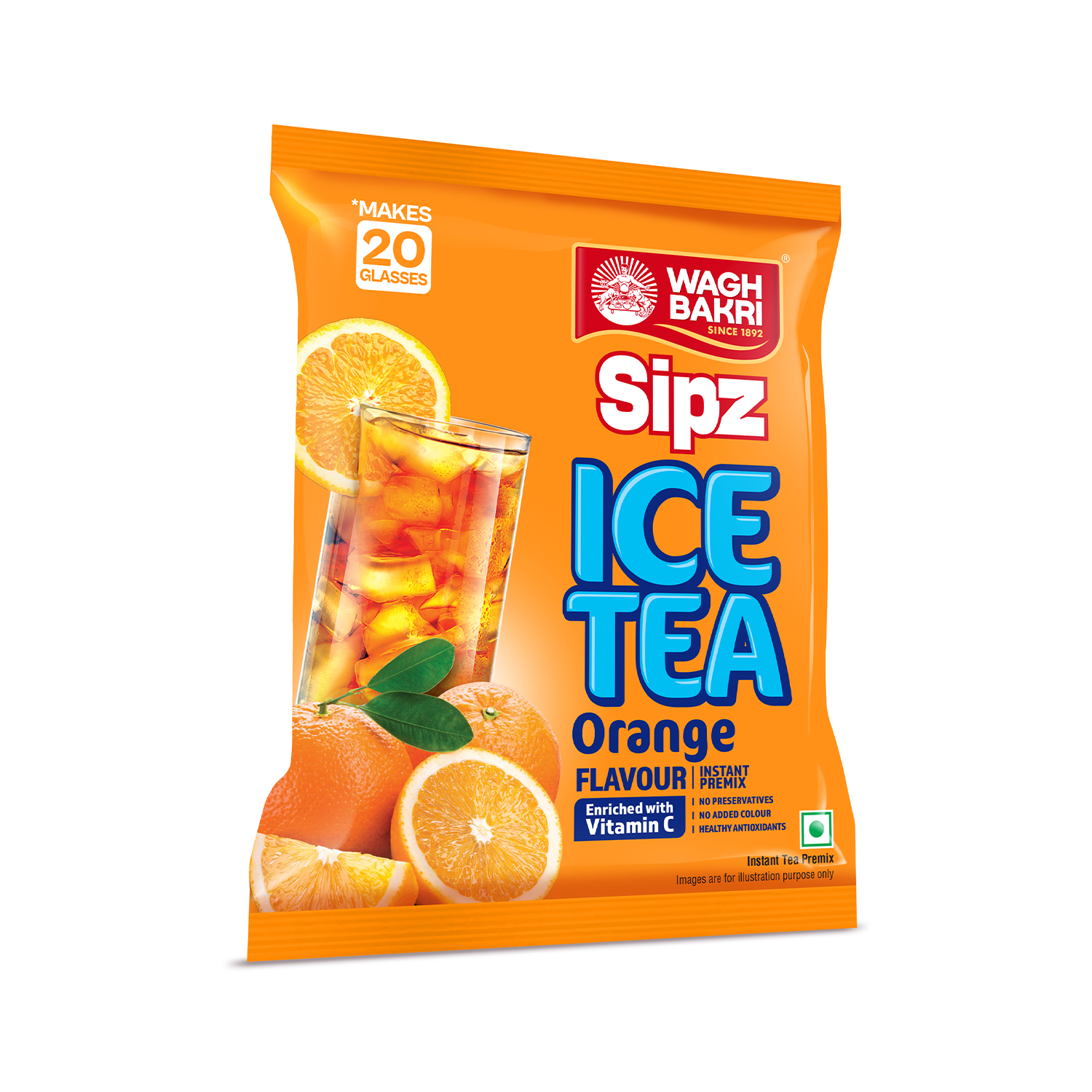 Buy Wagh Bakri Orange Ice Tea | Perfect balance of citrusy