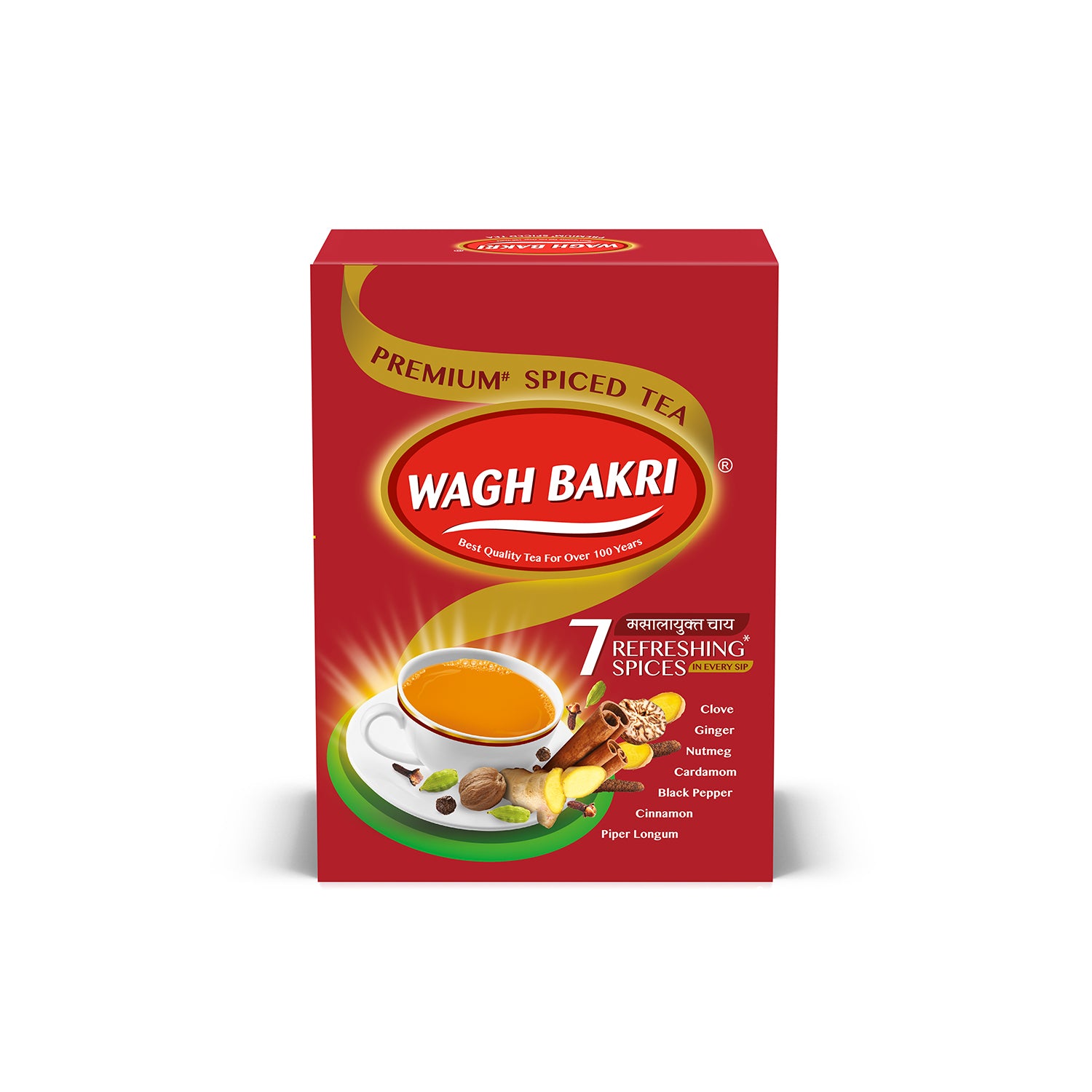 Wagh Bakri Spiced Tea Pack of 2 & Good Morning International Tea Combo