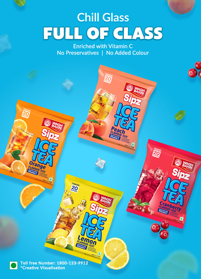 Buy Premium Black, Green, Gourmet Tea, Ice Tea | Wagh Bakri Tea