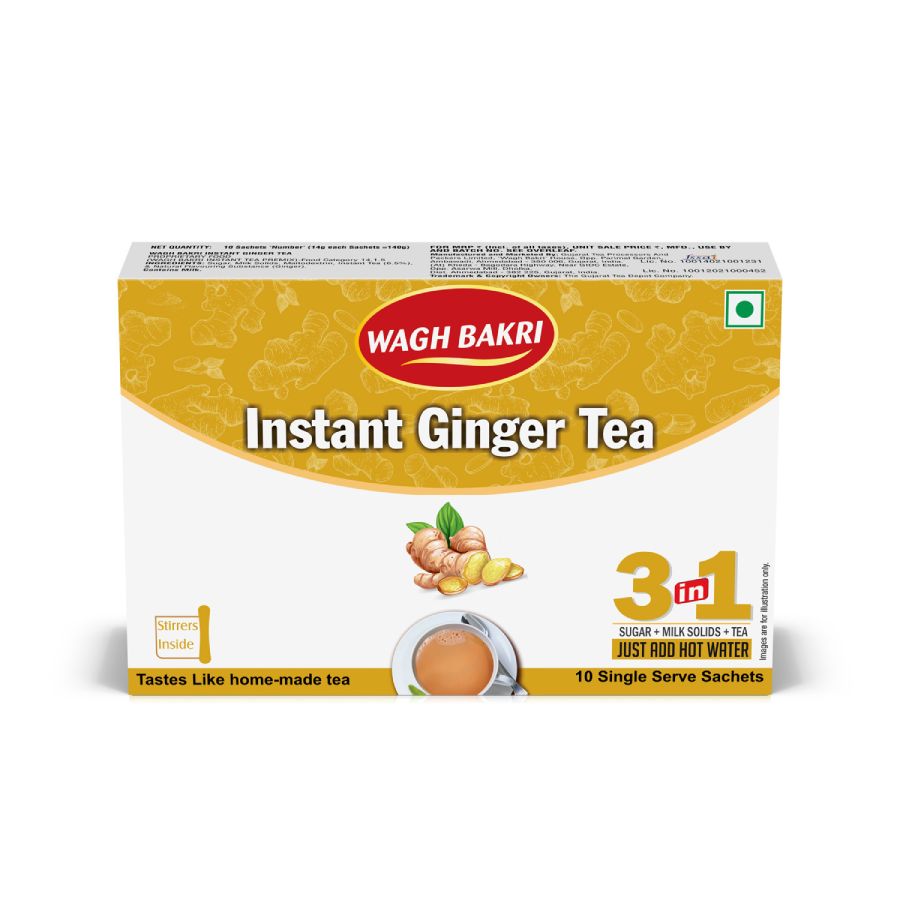 Wagh Bakri Instant Tea Premix Ginger