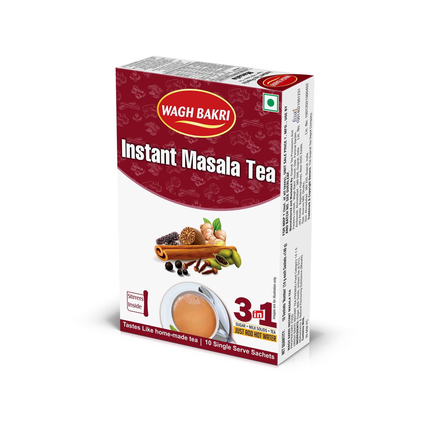 Wagh Bakri Instant Tea Premix Masala