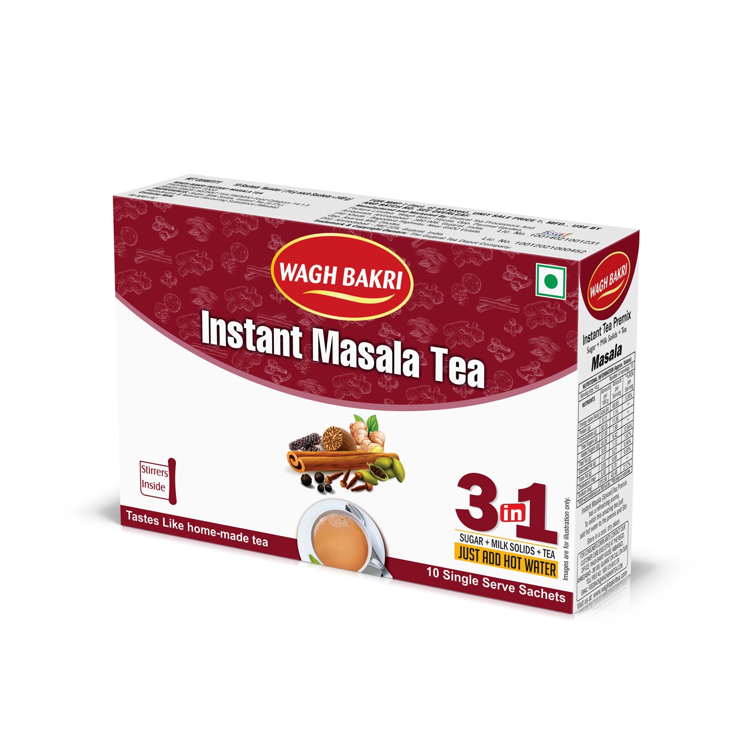 Wagh Bakri Instant Tea Premix Masala