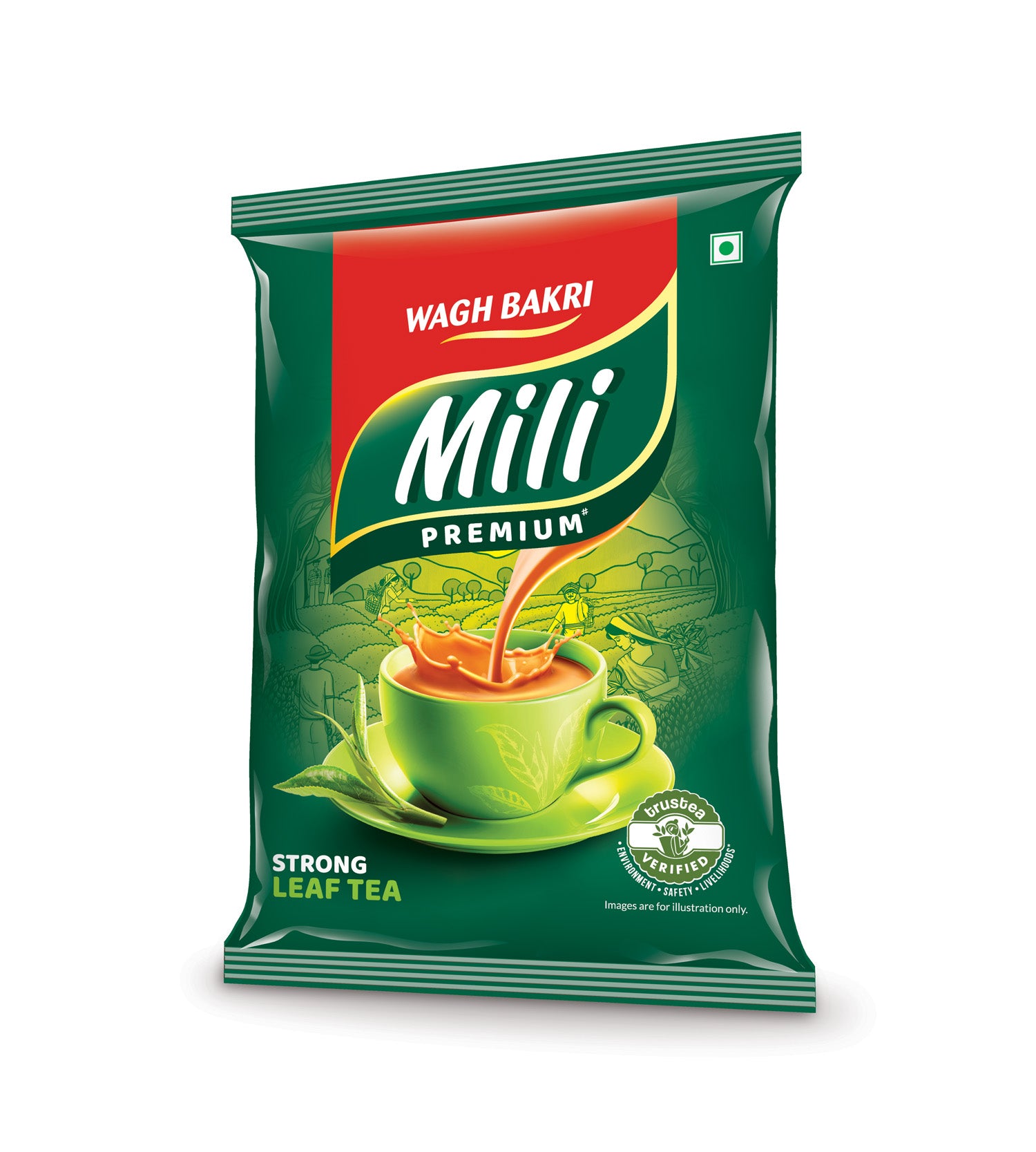 Wagh Bakri Mili Premium Strong Leaf Tea | Bold and robust tea