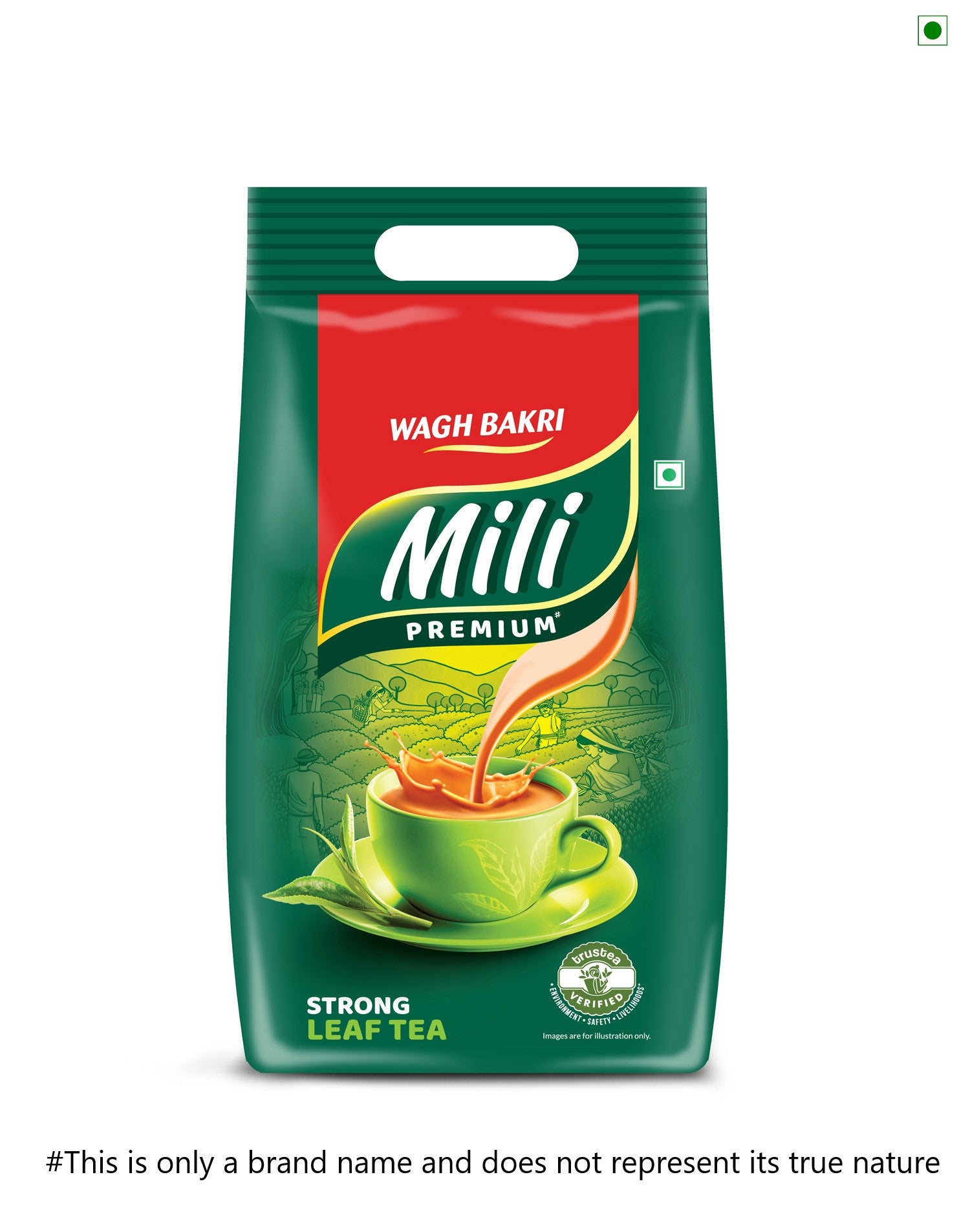 Wagh Bakri Mili Premium Strong Leaf Tea | Bold and robust tea