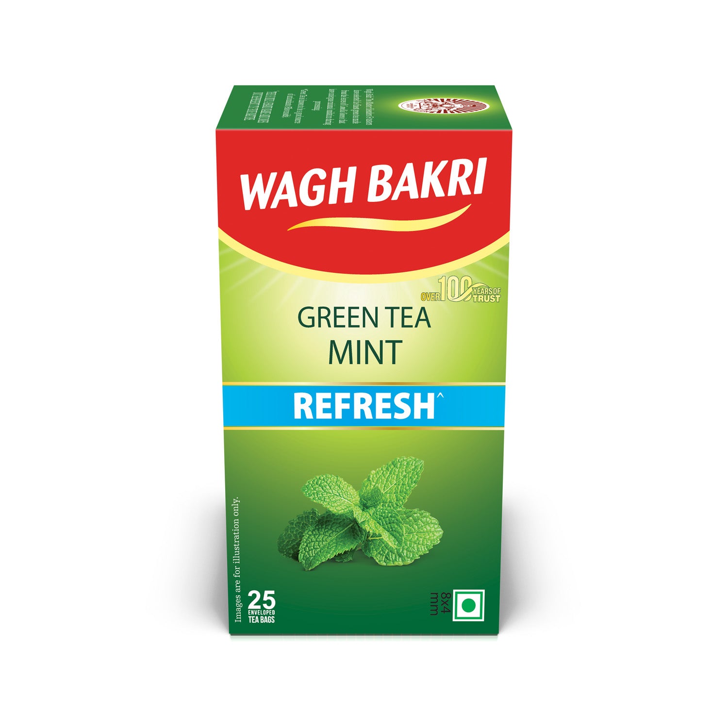 Wagh Bakri Mint Green Tea Bags