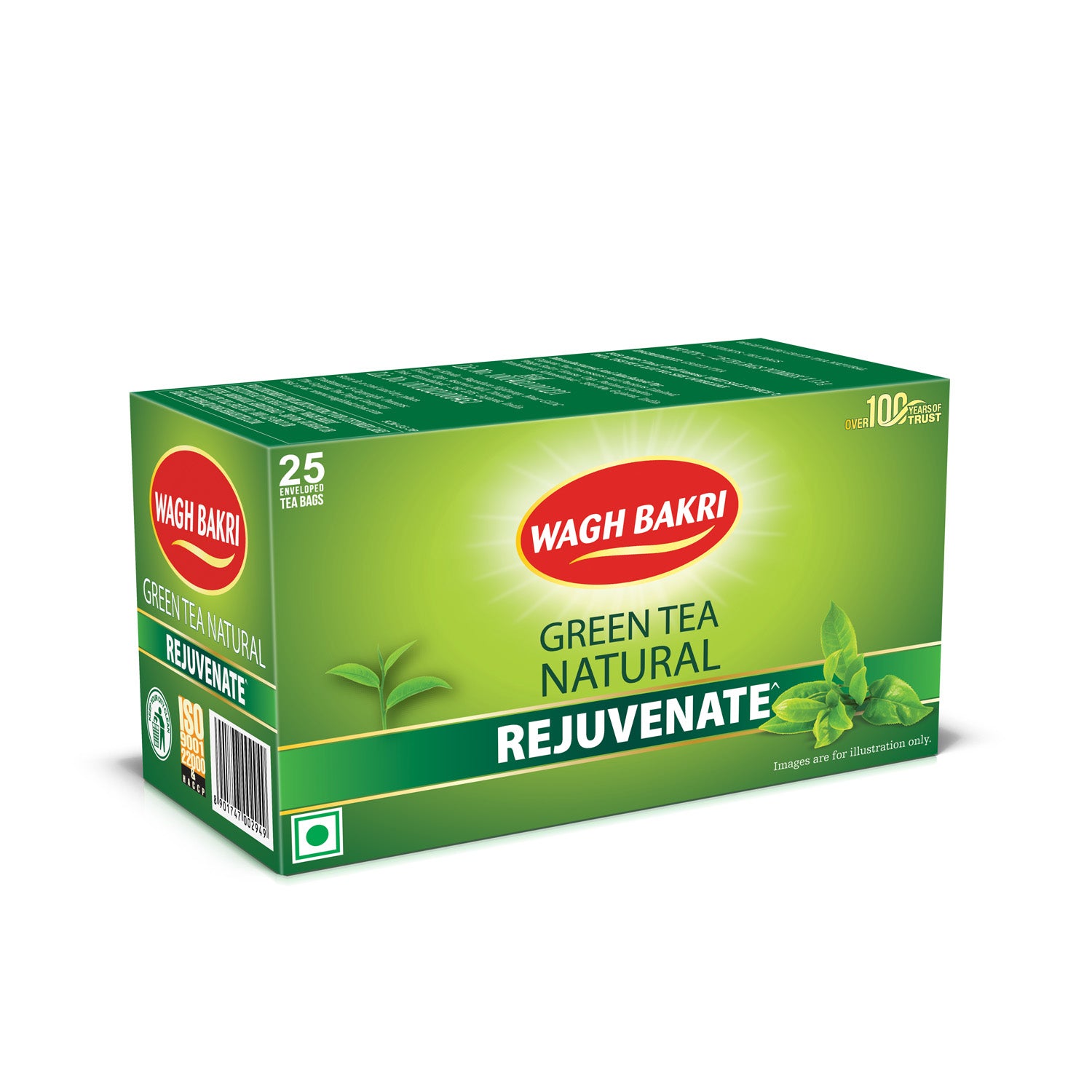 Wagh Bakri Natural Green Tea Bags