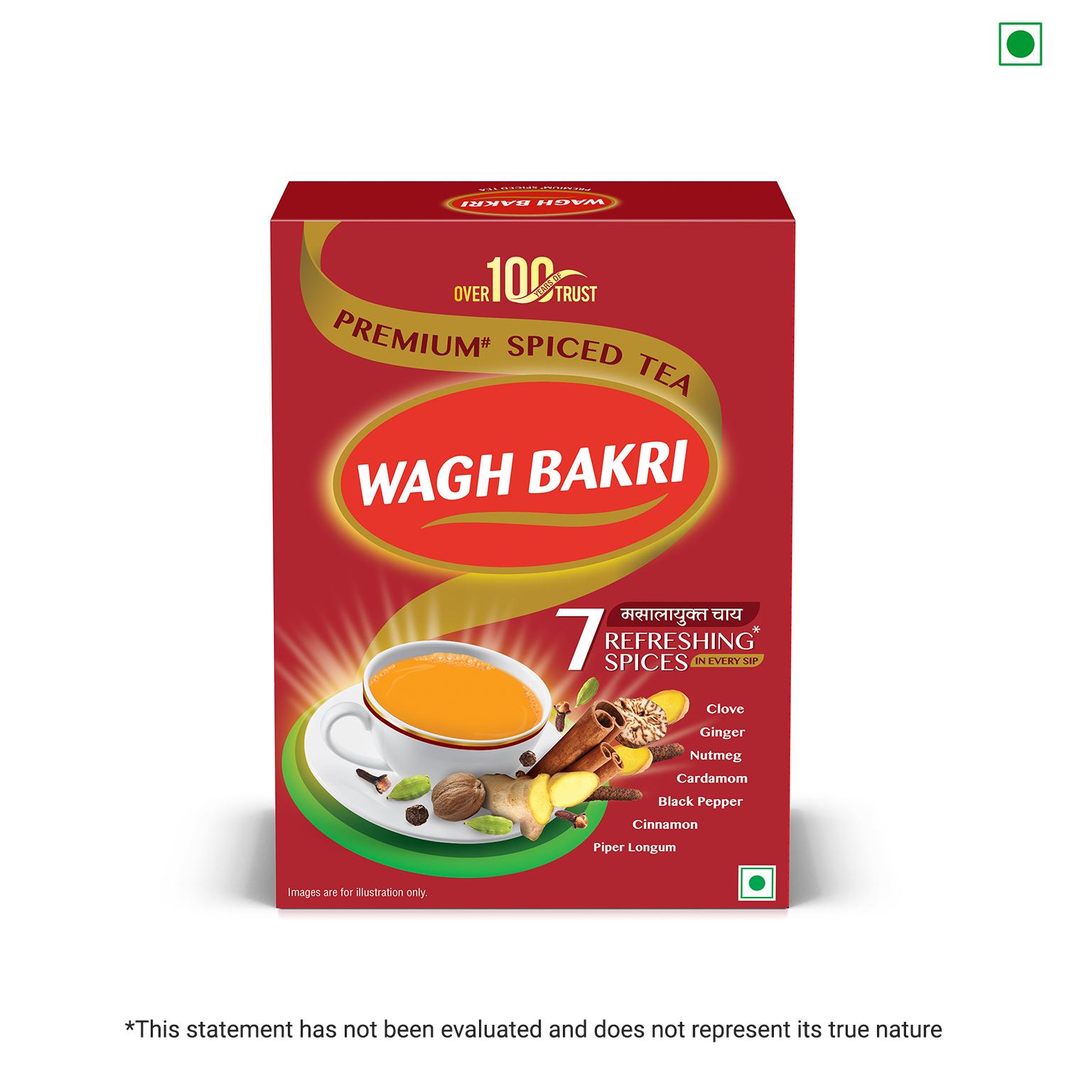 Wagh Bakri Spiced Tea | Indian spices with premium tea leaves