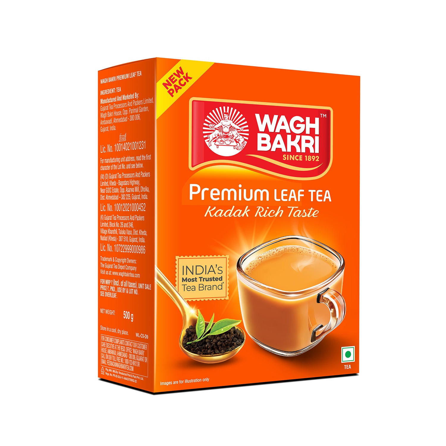 Buy Wagh Bakri Premium Leaf Tea | Strong and aromatic tea