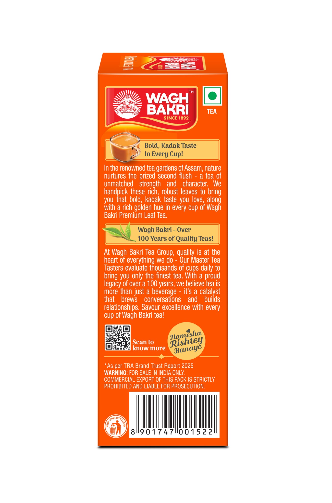 Wagh Bakri Premium Leaf Tea