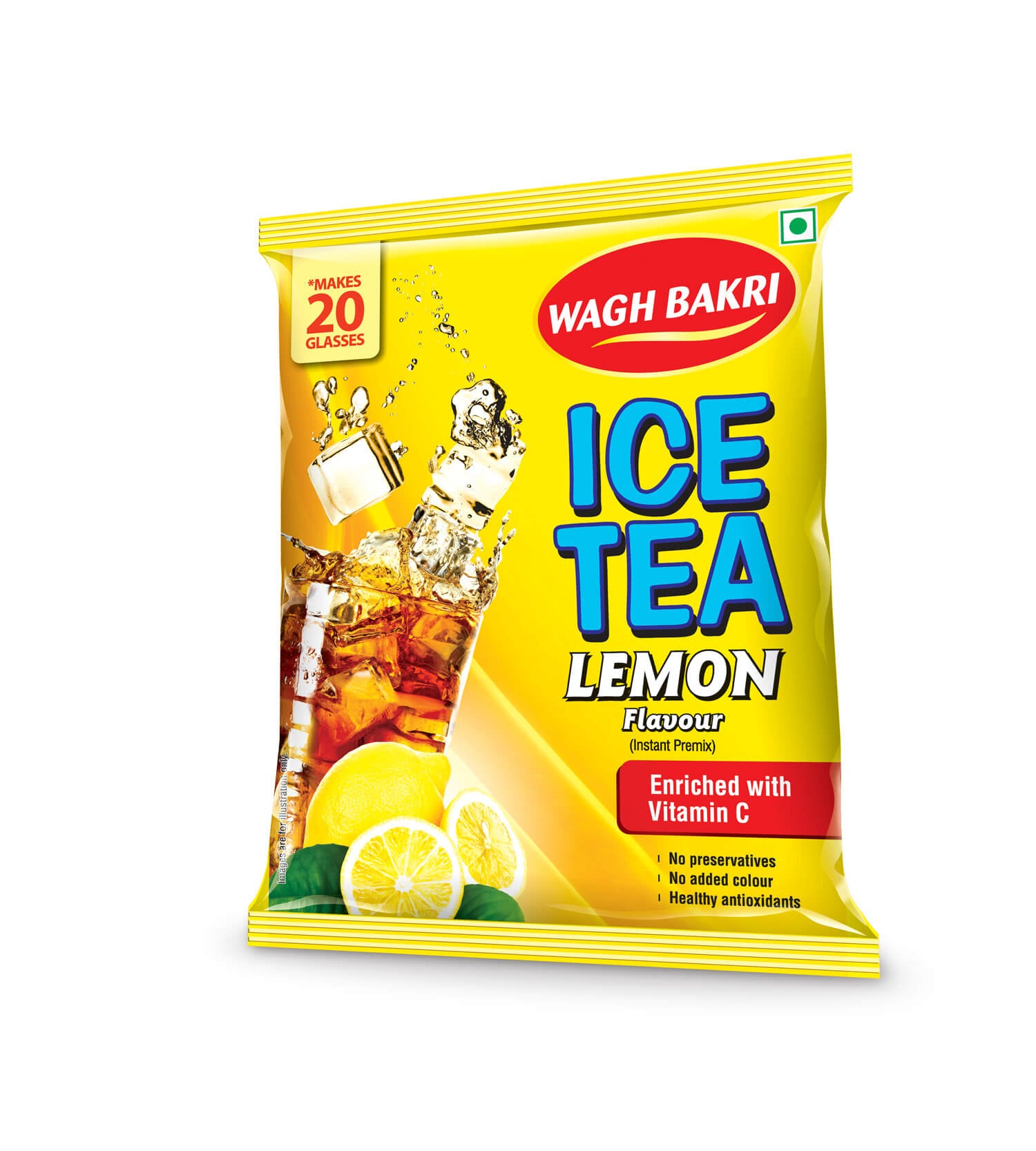 Wagh Bakri Ice Tea Combo - Lemon Pack of 1+1