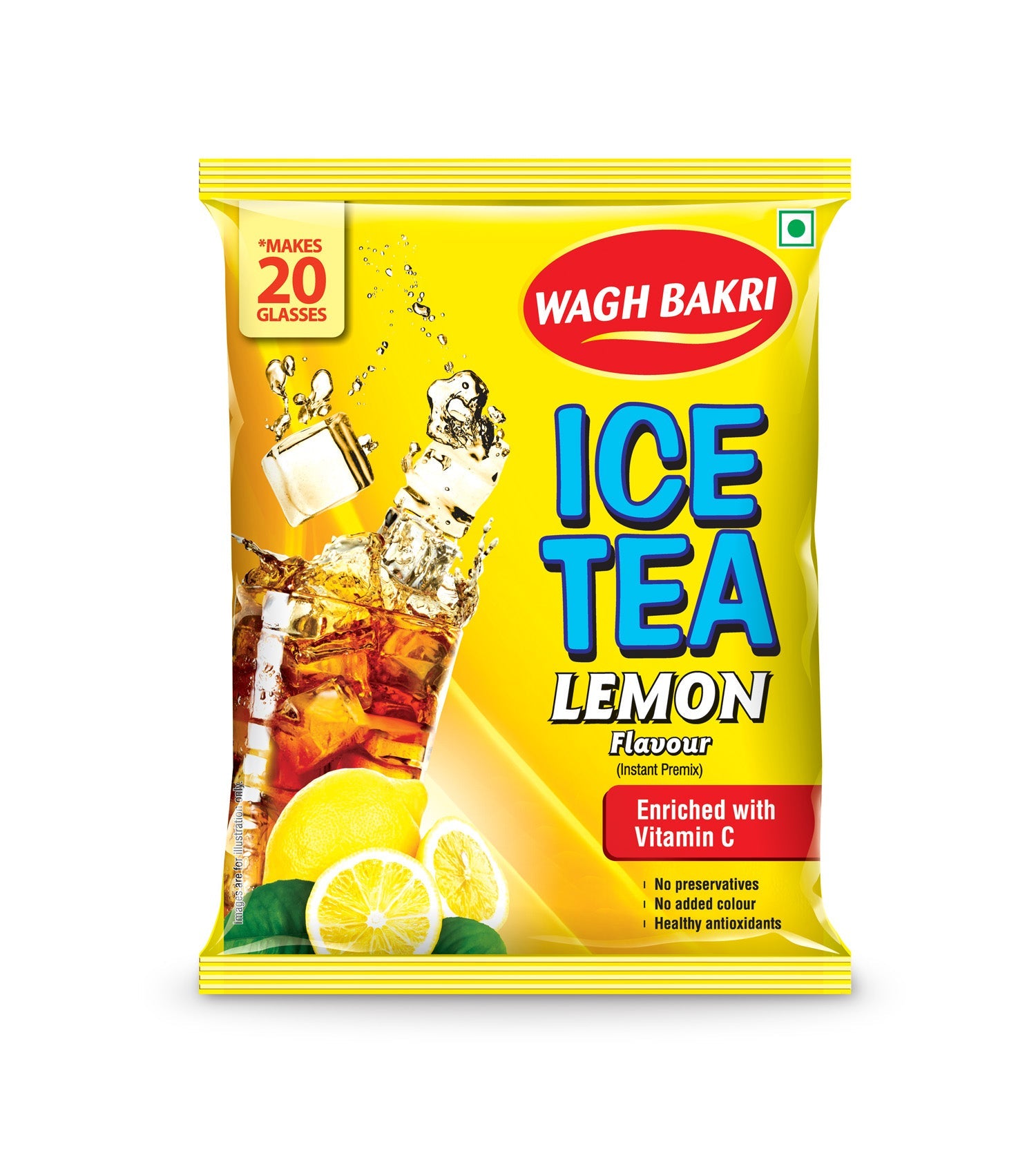 Wagh Bakri Ice Tea Combo - Lemon Pack of 1+1