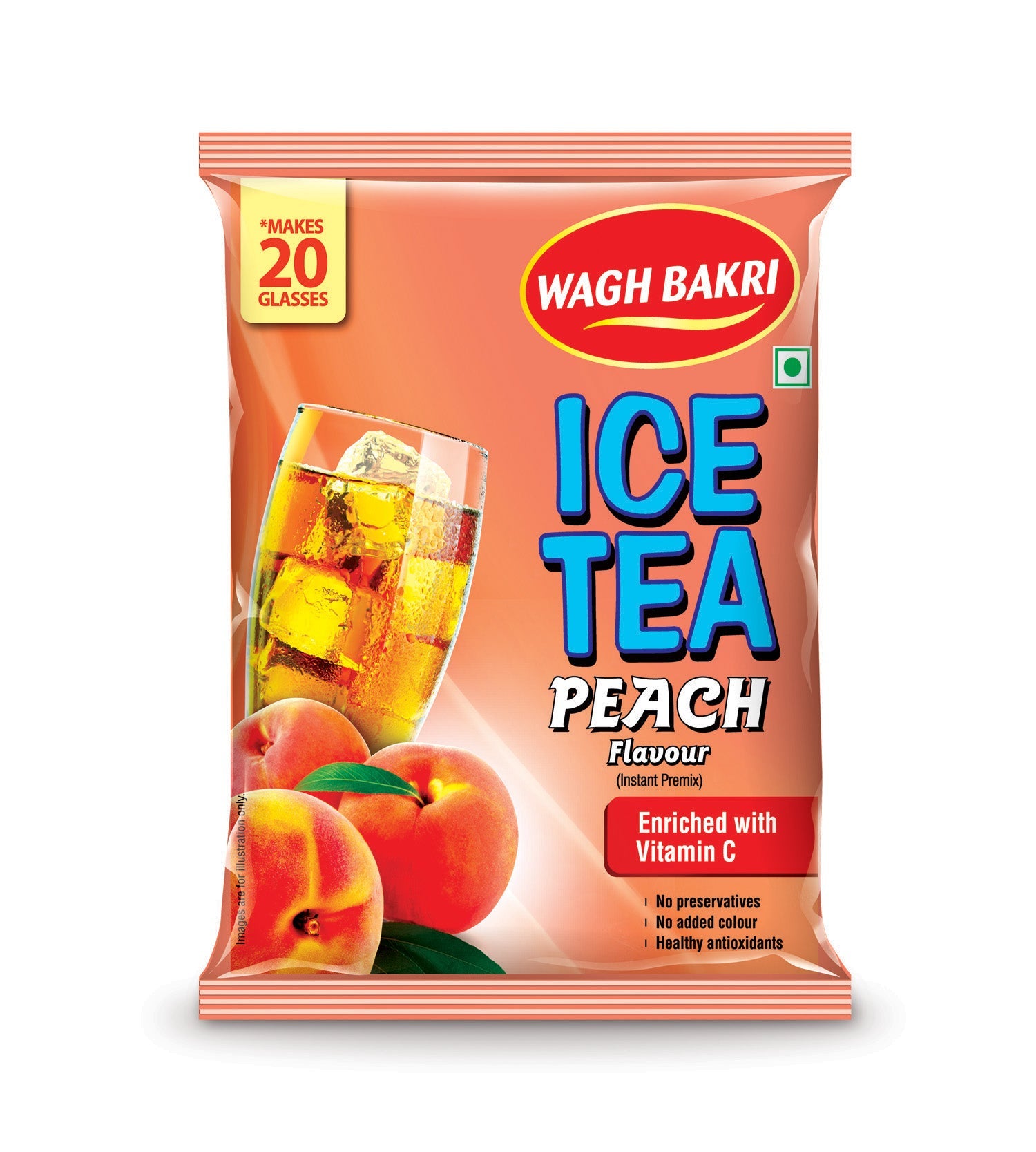 Wagh Bakri Ice Tea Buy 2 Get 2 free - Peach + Orange + Cranberry + Lemon