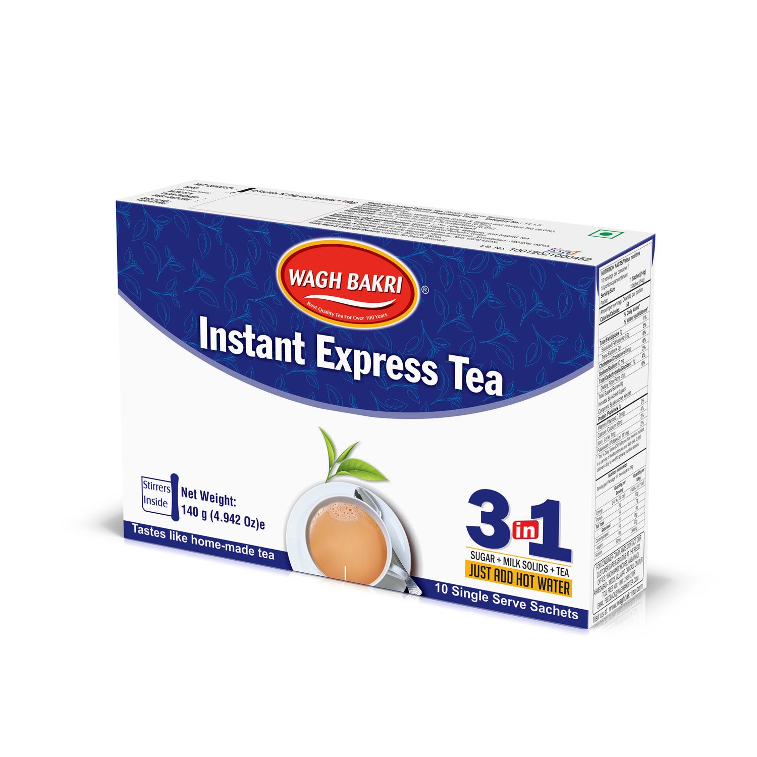 Wagh Bakri Instant Tea Premix Express