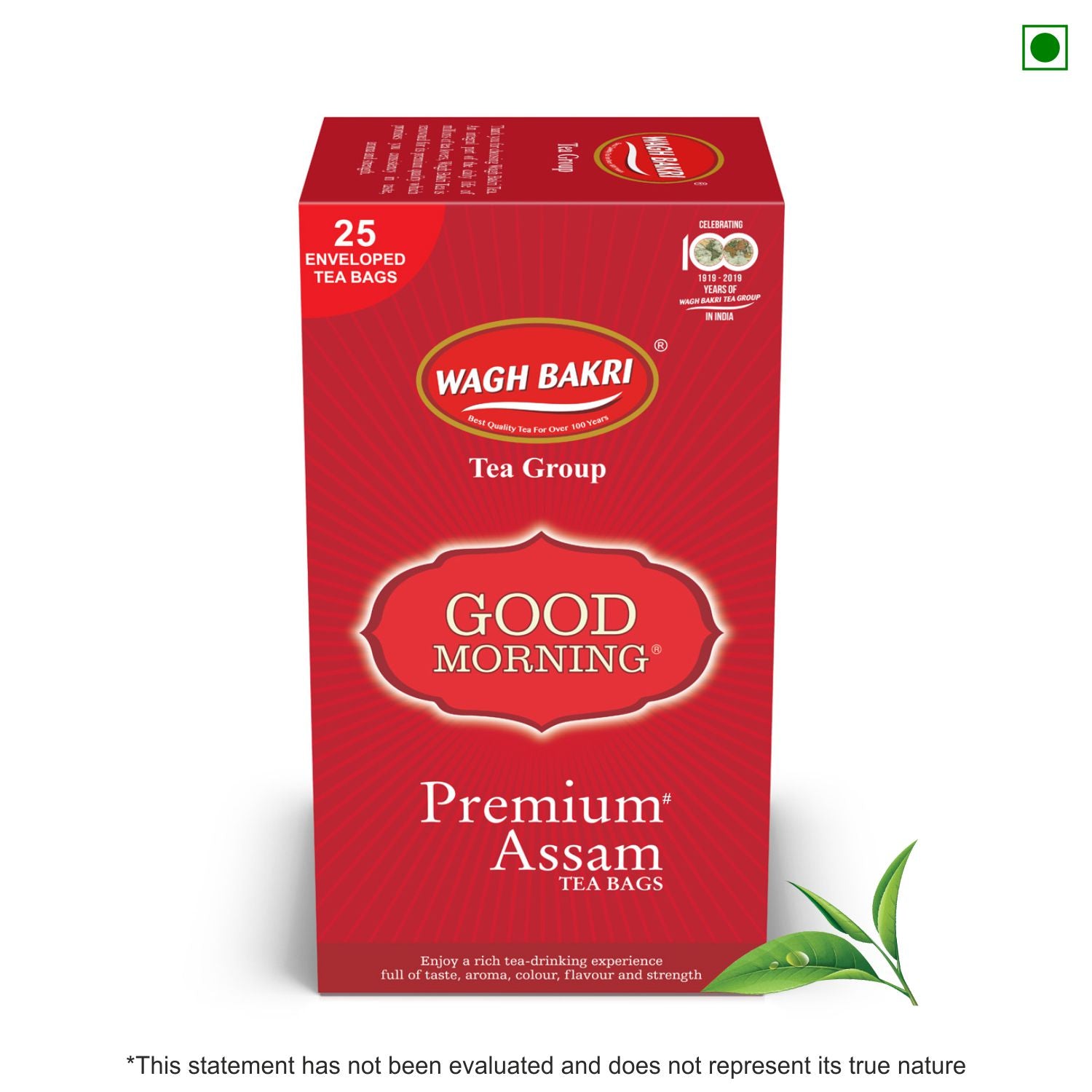 Wagh Bakri Good Morning Premium Assam Tea Bags | Convenient and ...