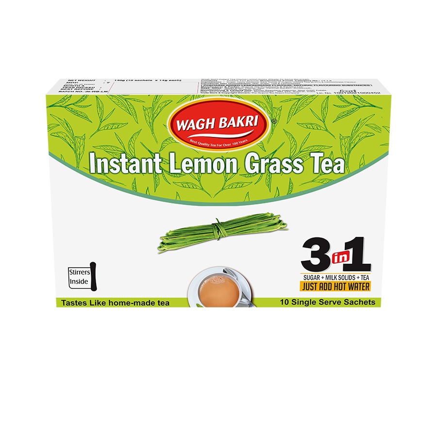 Wagh Bakri Instant Tea Premix Lemon Grass