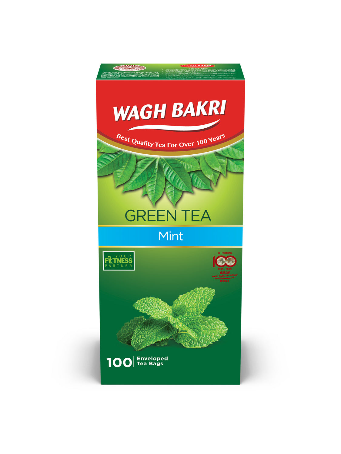 Wagh Bakri Mint Green Tea Bags